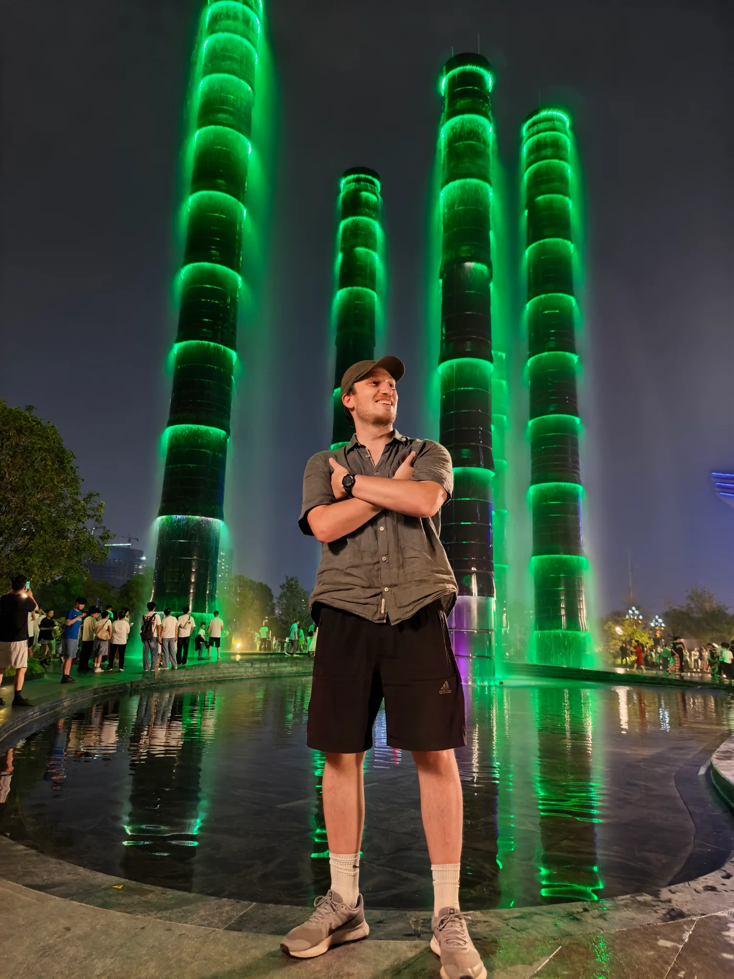 Chengdu After Dark: Bike Tour, Night Market & Light Shows travel scene 10
