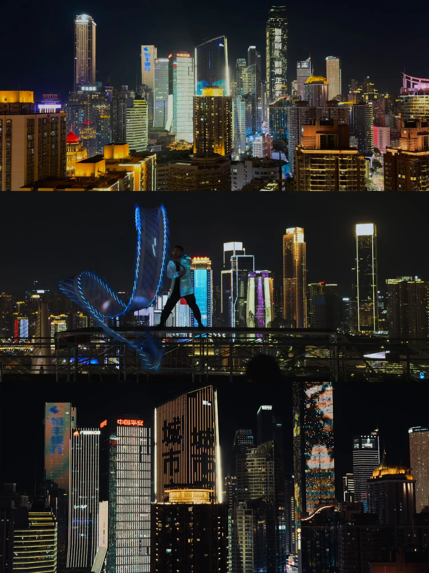 All the Chongqing Cyberpunk Nightviews in 3 Hours travel scene 1
