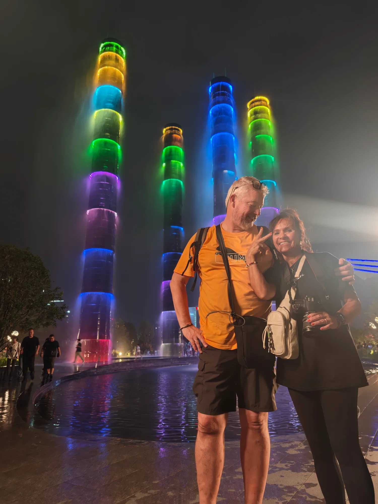 Chengdu After Dark: Bike Tour, Night Market & Light Shows travel scene 11