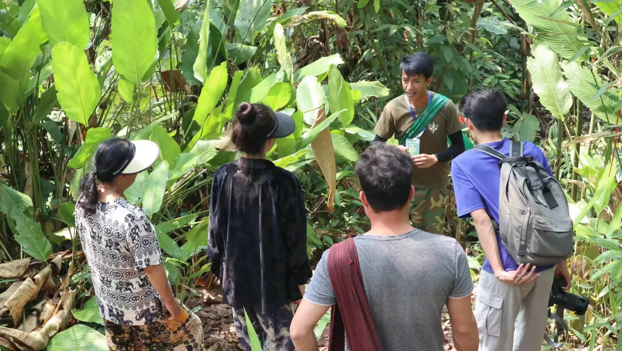 Xishuangbanna Naka Rainforest Trek: Stream Hiking & Jungle Adventure travel scene 3