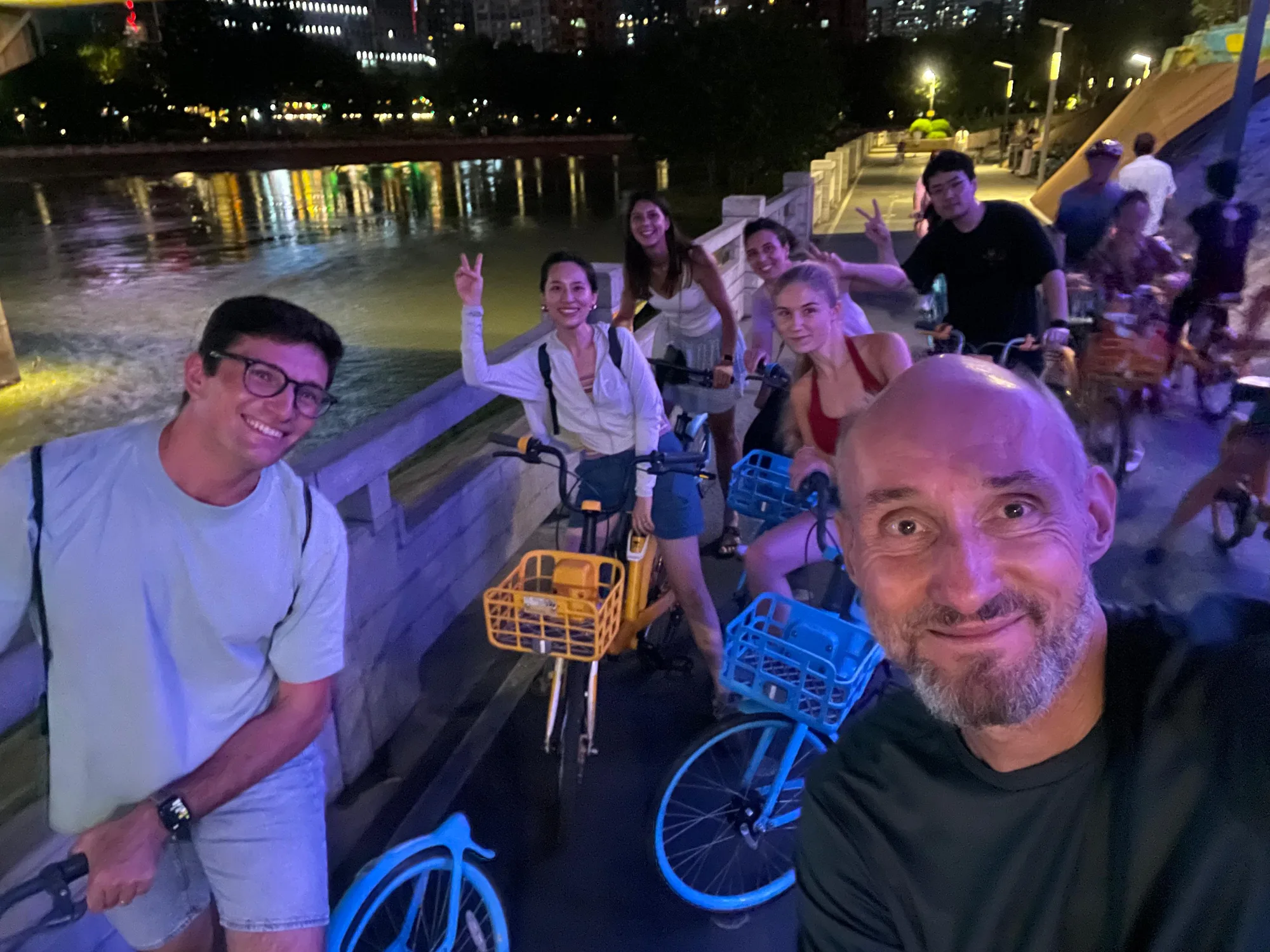 Chengdu After Dark: Bike Tour, Night Market & Light Shows travel scene 7